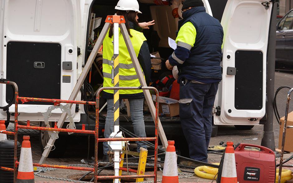 travaux assainissement Le Bourget